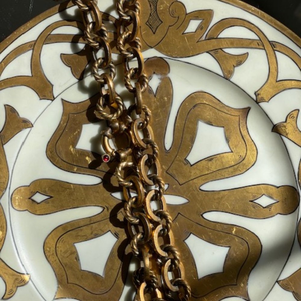 Vintage Gold Chain Necklace
